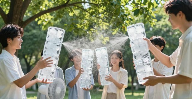 大冰块降温方法_渝北夏季防暑降温大冰块_大冰块户外活动使用时长